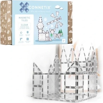 Connetix Clear Starter Pack 34 ks
