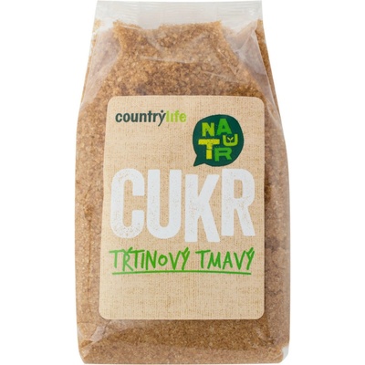 COUNTRY LIFE Cukor trstinový tmavý 500 g