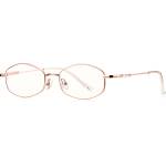 Techsuit Очила за компютър Techsuit Anti-Blue Light Glasses Reflex PC (LS501) - дамски, микро рамка - Розово злато