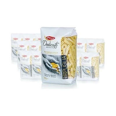 Granoro Dedicato Fusilli Bucati spirálové těstoviny č. 75 20 x 0,5 kg