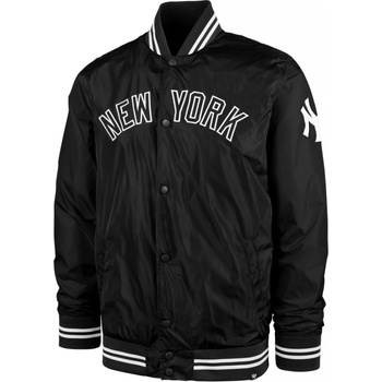 47 Brand bundy bomber New York Yankees Wordmark 47 Drift Track Jacket Čierna