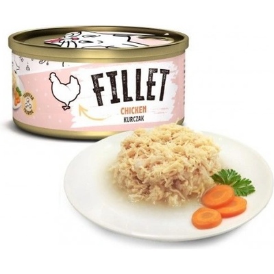 VetExpert Mr. Bandit Fillet chicken - консерва за котки - филета от пилешко, 80 гр - Полша