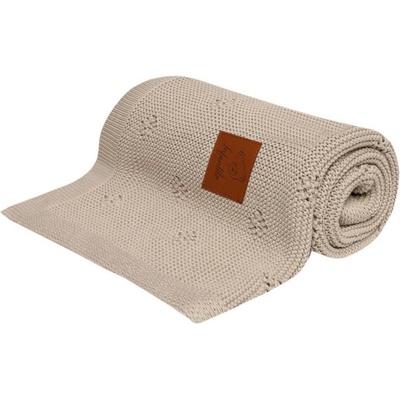 Infantilo Pletená deka Bamboo Diamond Béžová