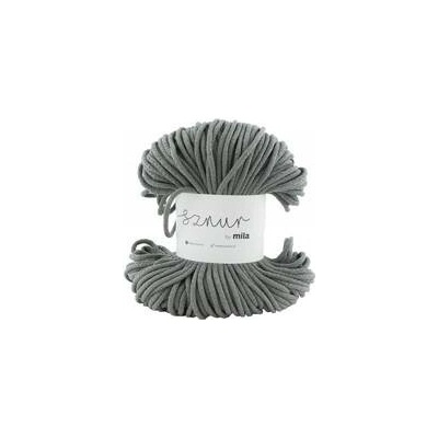 Bavlněná šnůra MILA 3 mm - inox