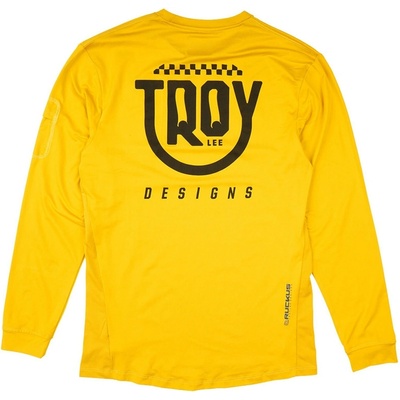 Troy Lee Designs Youth Ruckus LS Ride eyez safron JR 24/25