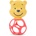 Bright Starts Hunny & Shake Winnie the Pooh гризалка с дрънкалка 2 бр