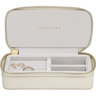 Stackers Travel Medium lněná světle béžová