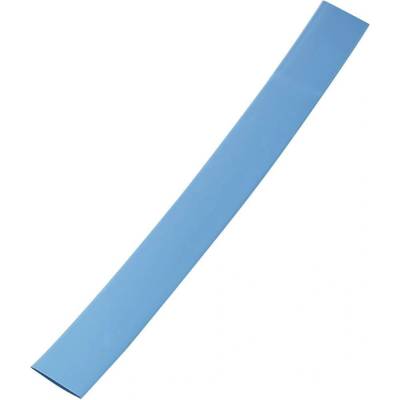 Tenkostenná zmršťovacia bužírka / ø pred / po zmrštení: 25 mm / 8 mm, modrá