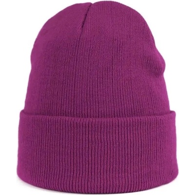 Beanie Must-have hipster Tmavě purpurová