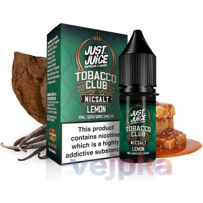 Just Juice Salt Tobacco Lemon 10 ml 11 mg
