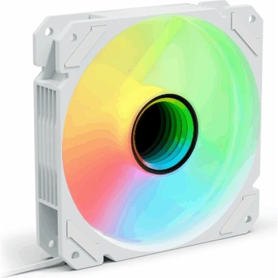 SHARK Mirror PWM 120mm RGB White Вентилатор (4044951042456)