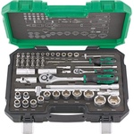 Fortis Гедоре комплект fortis 1/4" и 1/2", 55 части (fortis 4317784706995)