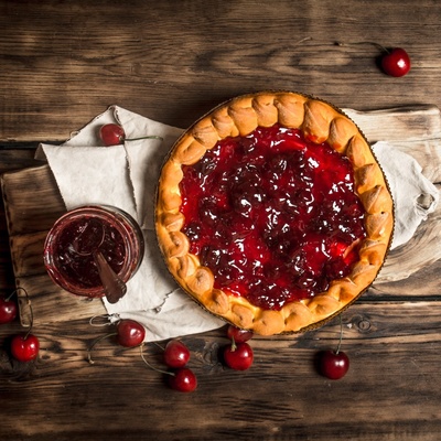 Zeelandia Ovocná Náplň višňový gel 1 kg