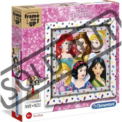 Clementoni Frame Me Up Disney princezny 60 dielov