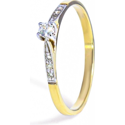 Blink-Blink Zlatý prsteň s diamantmi 1406ZDG