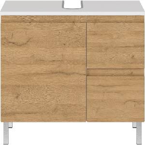 Germania Бял шкаф под умивалника от дъб 60x56 cm Torrance - Germania (4330-559)
