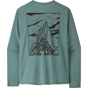 Patagonia Мъжка спортна тениска Patagonia L/S Cap Cool Daily Shirt Cloud Crag Sport shirt - Blue Sage / Light Blue Sage X-Dye (216-8005-0114)