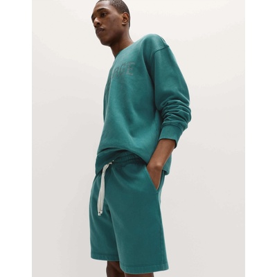 Marks & Spencer Пижамни шорти с висок процент памук и измит ефект Marks & Spencer зелена Marks & Spencer | Zelen | МЪЖЕ | S