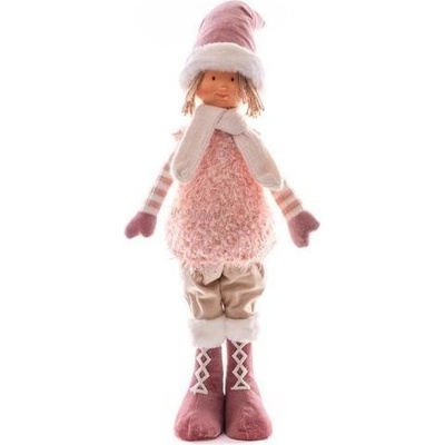 MagicHome XmMX372 Dekorácia Chlapec ružový 75 cm