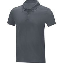 Deimos men's cool fit polo white Storm Grey
