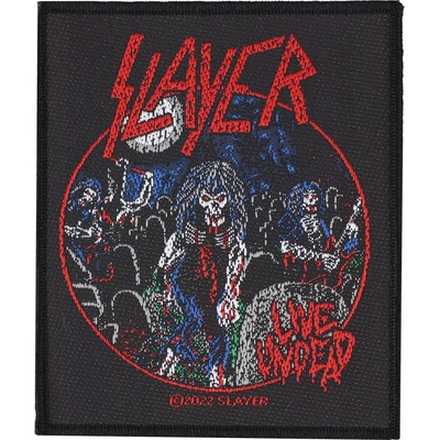 RAZAMATAZ нашивка slayer - live undead - razamataz - sp3247