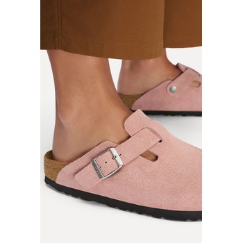 Birkenstock Велурени чехли Birkenstock Boston (1031635)