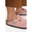 Birkenstock чехли сабо дамски от велур Boston (1031635)