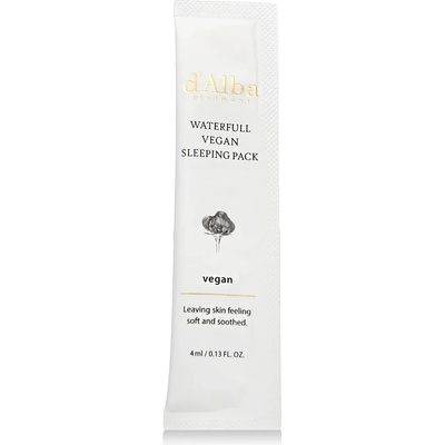 d'Alba Waterfull Vegan Sleeping Pack 12 x 4 ml