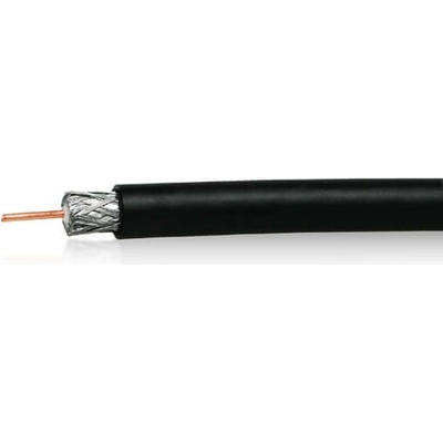ABKON Kábel koaxiál RG6 polyetylén čierny DĹŽKA: 4m