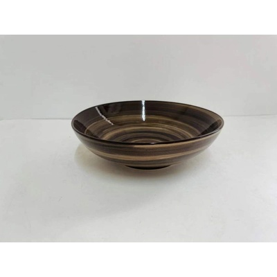 Banquet Talíř hluboký PALAS 18 cm hnědá – Zboží Dáma