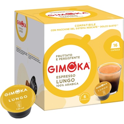 Gimoka Lungo - Gimoka - 16 капсули за Dolce Gusto