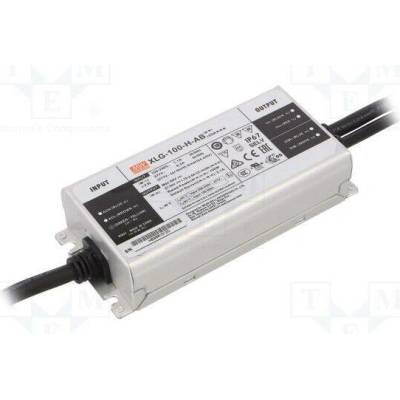 MEAN WELL XLG-100-H-AB Napájecí zdroj: spínaný; LED; 100W; 27÷56VDC; 0,875÷2,78A; IP67