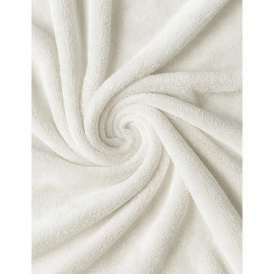 2P servis Mikroplyš prostěradlo bílé mikroplyš 100% polyester 90x200x30