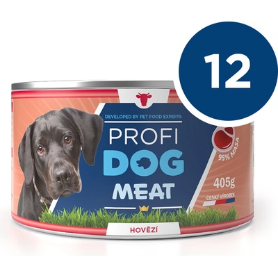 Profidog Adult hovädzie 12 x 405 g