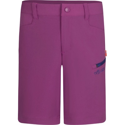 Trollkids Детски къси панталони Trollkids Kid's Haugesund Shorts - Mallow Pink / Violet Blue - размер 140 (EU) (701-1739-1418)