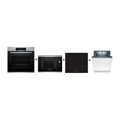 Set Bosch HBA513BS1 + BFL523MS0 + PUE611BB1E + SMV2ITX16E – Sleviste.cz