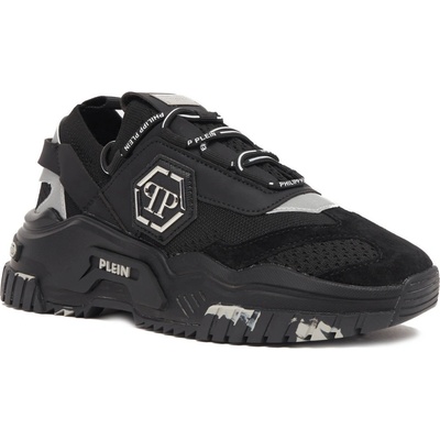 PHILIPP PLEIN Sneakersy Trainer Sneakers Predator AAAS USC0096 PTE003N Čierna