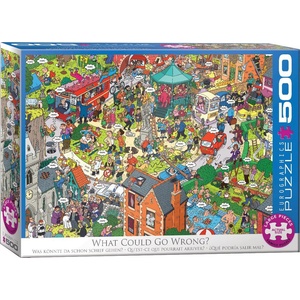 EUROGRAPHICS - Puzzle What could go wrong? by Martin Berry - 500 piese