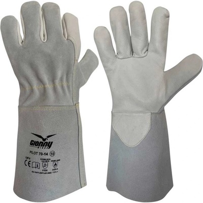 PAYPER pilot 70-14 ice s00203-0138 / Кожени ръкавици за заваряване - сиви 10 (s0020301389900310)