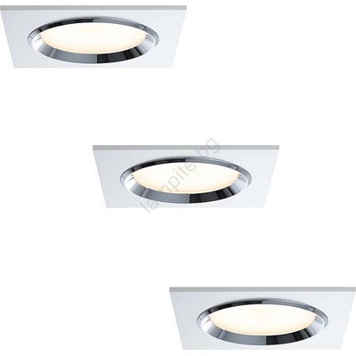 Paulmann 92695 - Комплект 3xLED/8W регулируеми вградени лампи DICE 230V (W0652)
