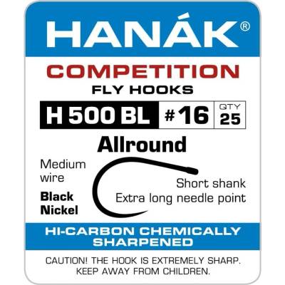 Hanák Competition Muškařský háček Allround vel.12 25 ks