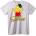 NOONEBRAND Тениска Bart Simpson The Simpsons - 5XL, White