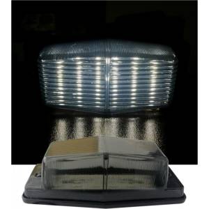  1 брой led Диоден Бял Габарит с Двойно опушено Стъкло 12 Диода 12v - 24v
