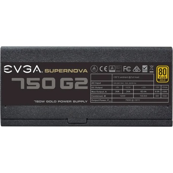 EVGA SuperNOVA 750 G2 750W Gold (220-G2-0750)