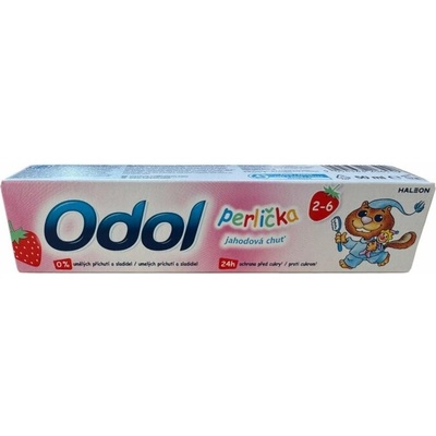 Odol Perlička růžová od 3 let - 6 let 50 ml
