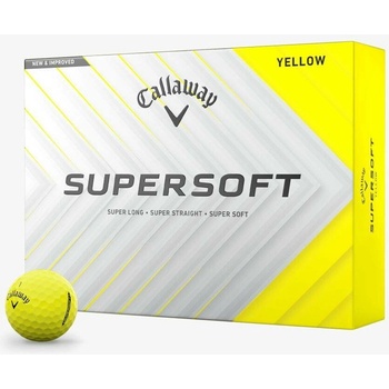 Callaway Supersoft žlté 3 x 3 ks