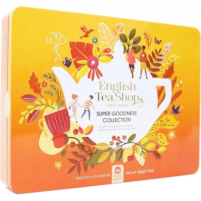 English Tea Shop Plechová kolekce Super Goodness 36 sáčků