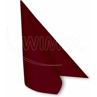 Wimex WIMEX s. r. o. Салфетки PREMIUM бордо 40 x 40 см [50 бр. ]