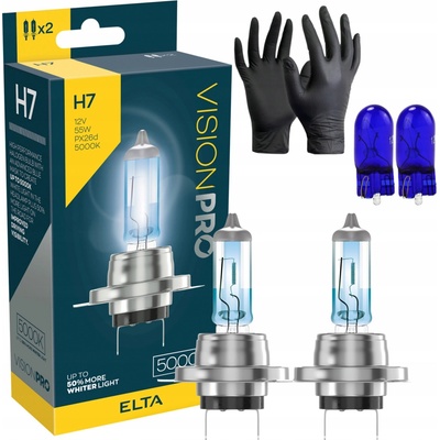Elta 12V H7 55W Px26d VisionPro 2 ks