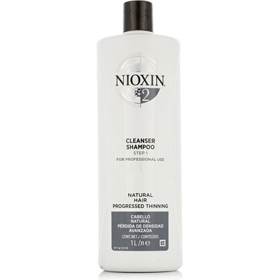 Nioxin System 2 čistiaci šampón pre jemné až normálne vlasy 1000 ml